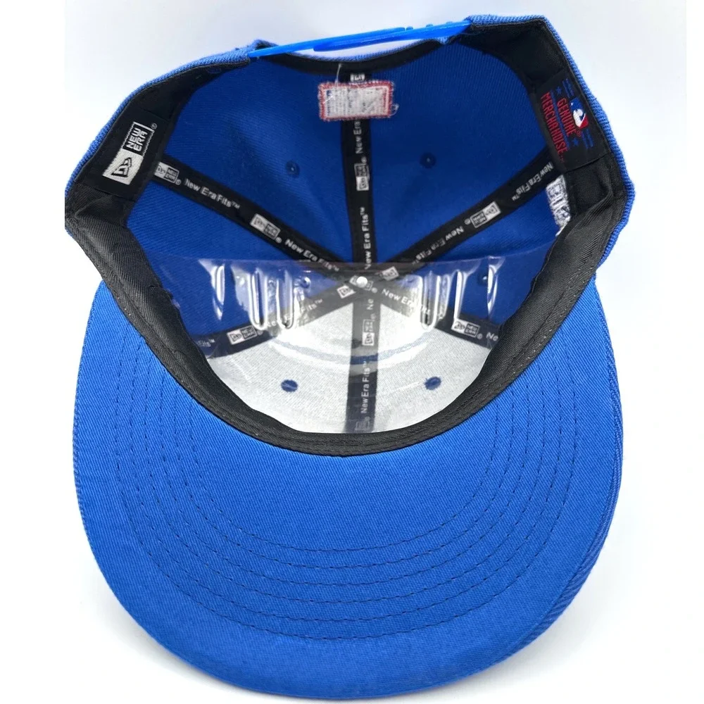 Texas Rangers New Era‎ 9FIFTY Snapback Hat Blue Big League Chew Side Patch Cap